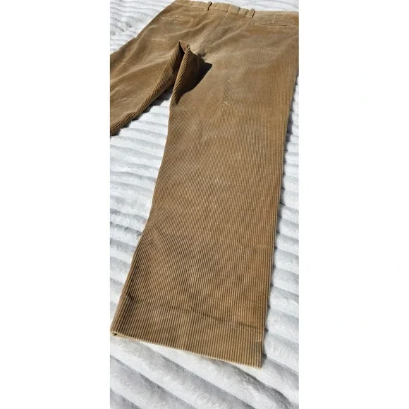 Vintage Orvis Corduroy Pants Trousers Made In USA Leather Lined Pockets 38x30 - Picture 13 of 13